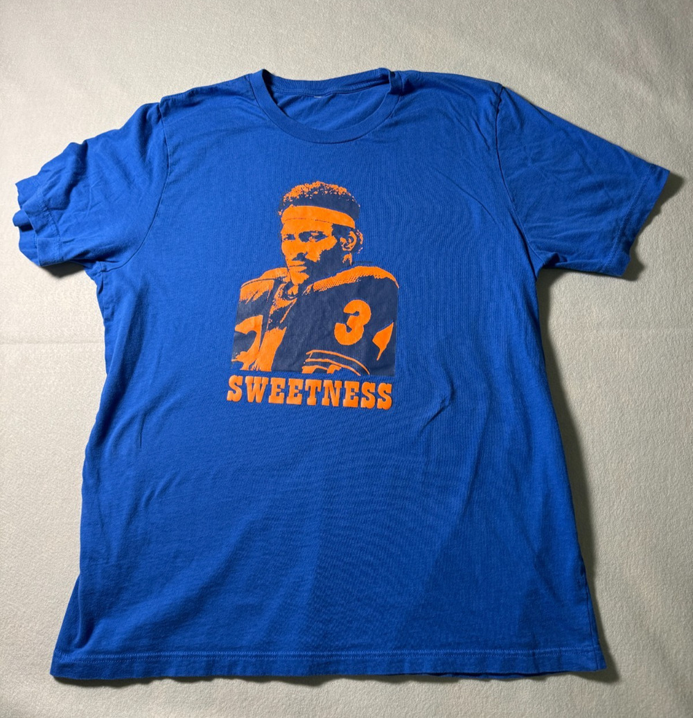 Walter Payton Sweetness #34 Chicago Bears RARE T-shirt Size L